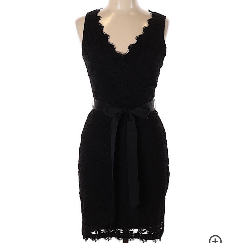 Lacy Black Dress